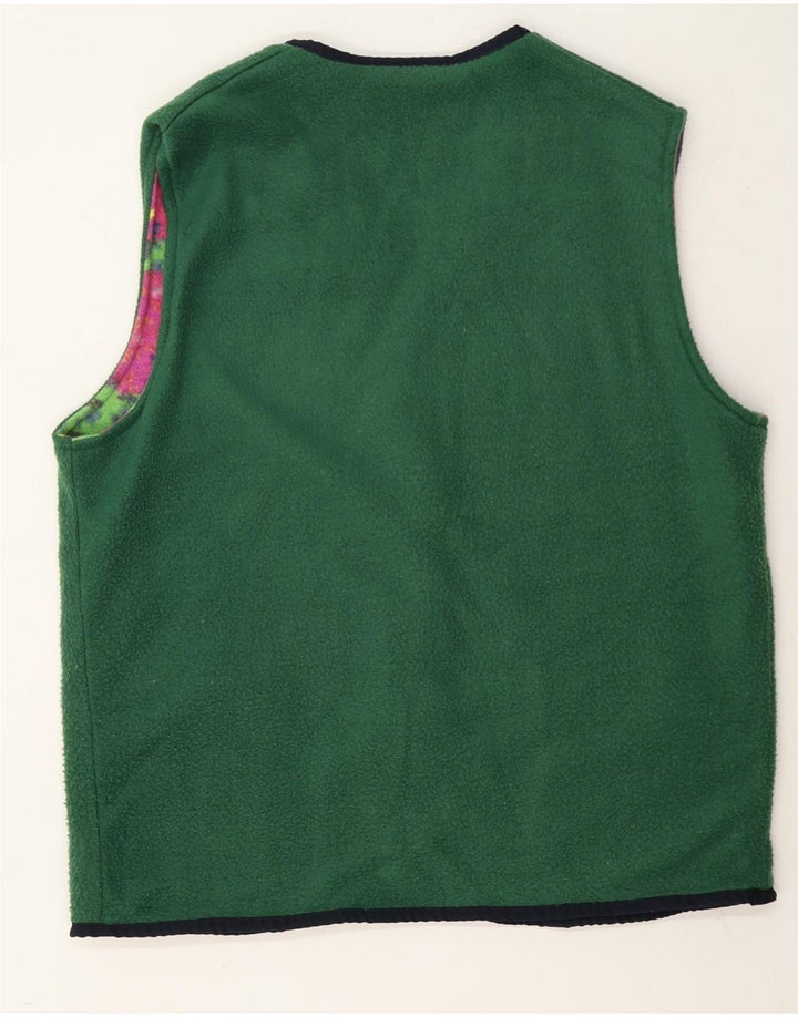 Rifle Gilet reversibil pentru bărbați din fleece UK 40, mare, multicolor, patchwork