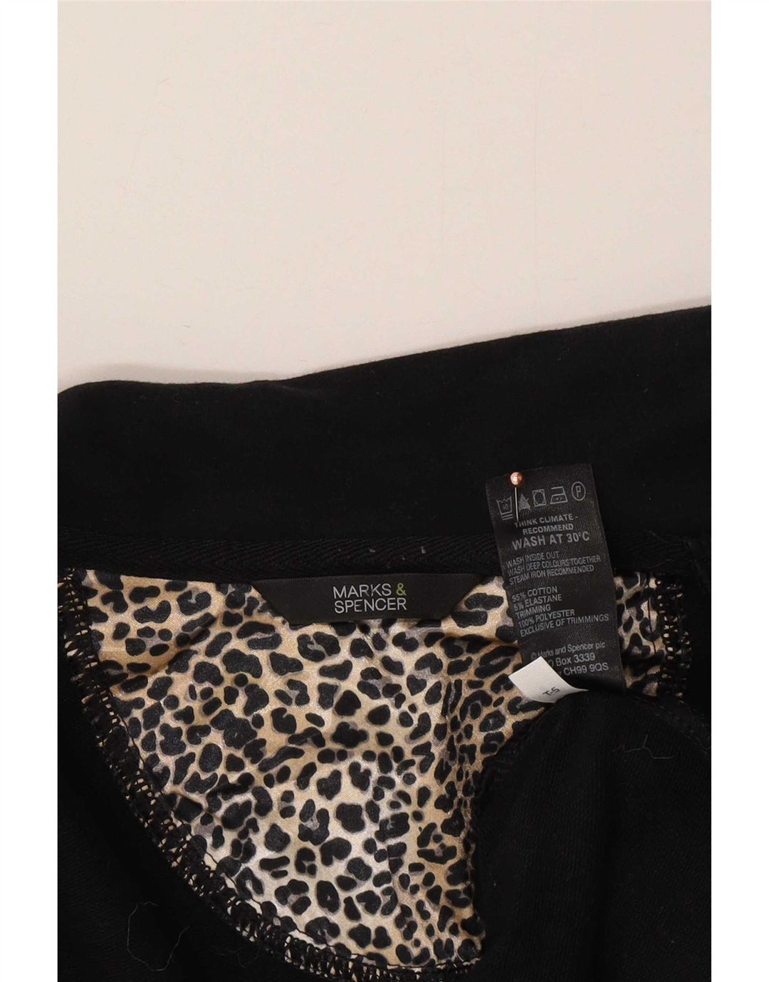 Geacă bomber pentru femei Marks & Spencer UK 14, bumbac mediu negru
