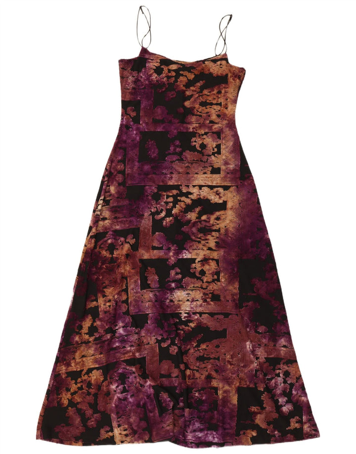 Rochie maxi fără mâneci pentru femei Desigual UK 8, mică, multicoloră, patchwork