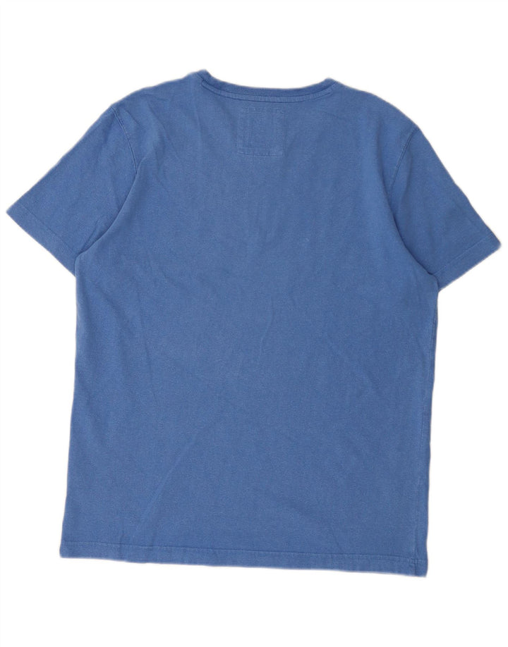 Crew Clothing Tricou Bărbați Top Medium Blue Bumbac