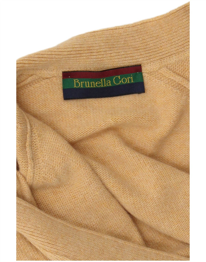 Pulover cardigan pentru femei BRUNELLA GORI UK 14 mare bej