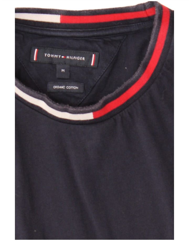 TOMMY HILFIGER Tricou Bărbați Top Mediu Bleumarin Bumbac