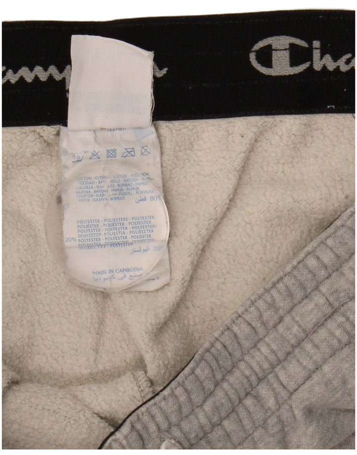 Pantaloni de trening pentru bărbați Champion Pantaloni de jogging, bumbac gri mediu