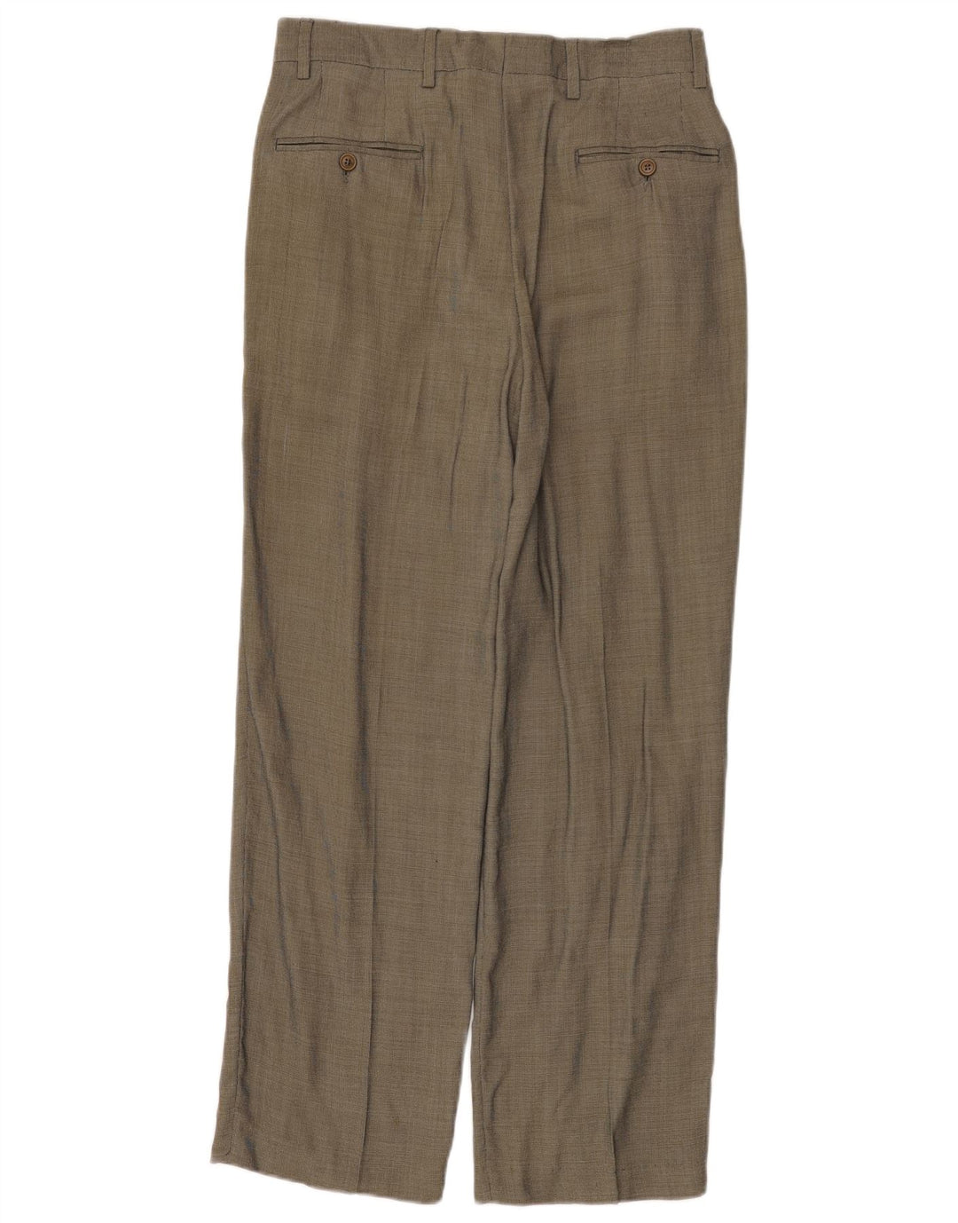 Pantaloni de costum pentru bărbați Zara EU 40 Mediu L31 L30 Gri Check Rayon