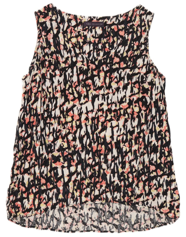 Bluză pentru femei Marks & Spencer, cu model abstract, UK 10 Mic Multicolor