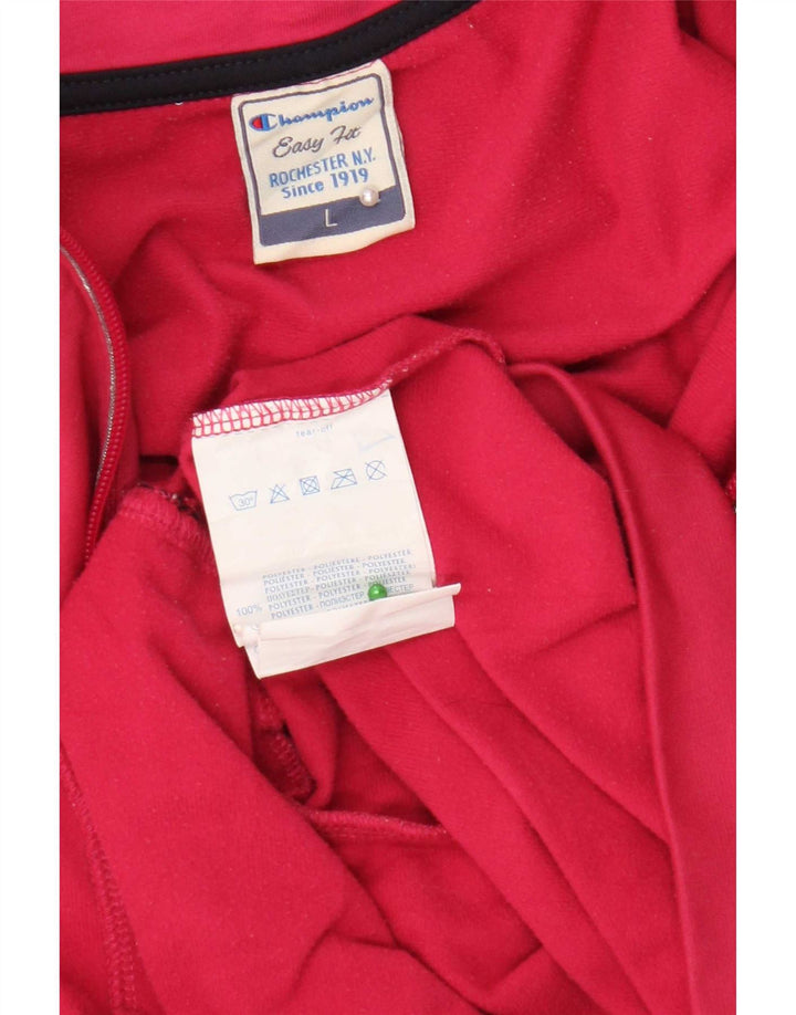Jachetă de top pentru trening pentru femei Champion Easy Fit UK 14, mare, roz, poliester