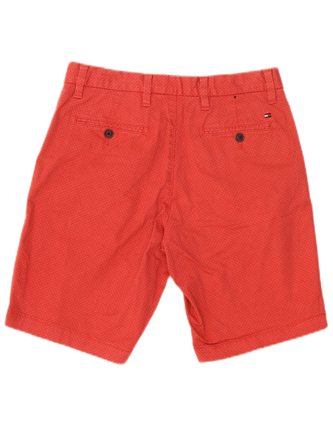 Pantaloni scurți chino Brooklyn pentru bărbați Tommy Hilfiger W30 Medium Red Geometric