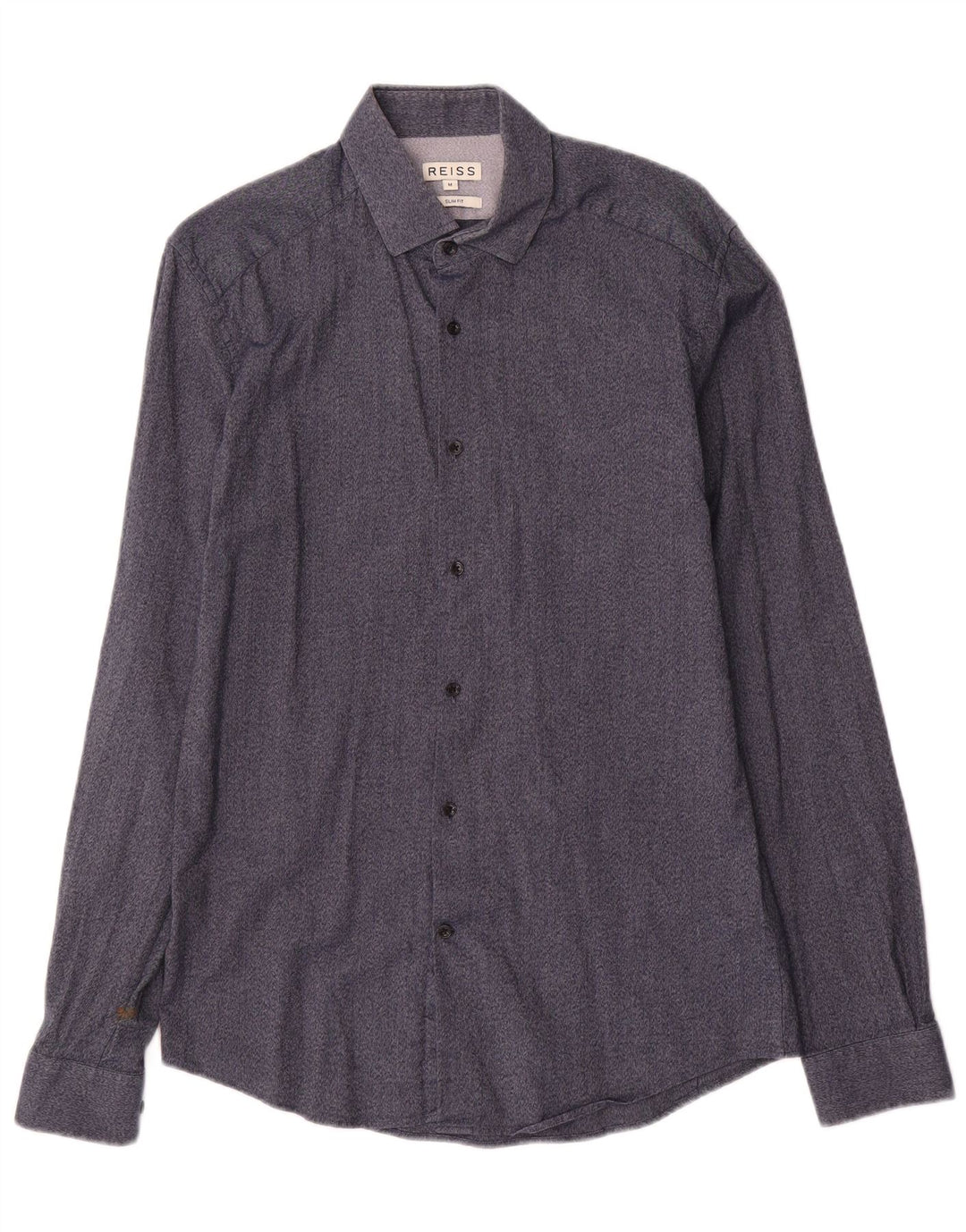 Cămașă pentru bărbați Reiss Slim Fit Bumbac mediu albastru bleumarin