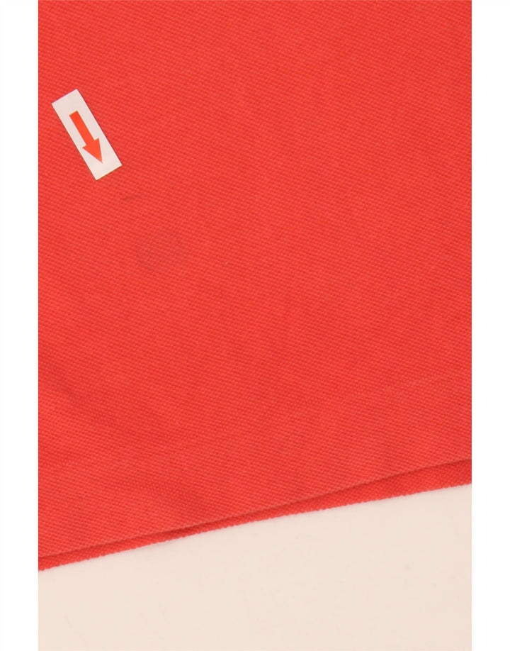 Tricou polo Lacoste Classic Fit pentru bărbați, mărimea 3, bumbac roșu mic