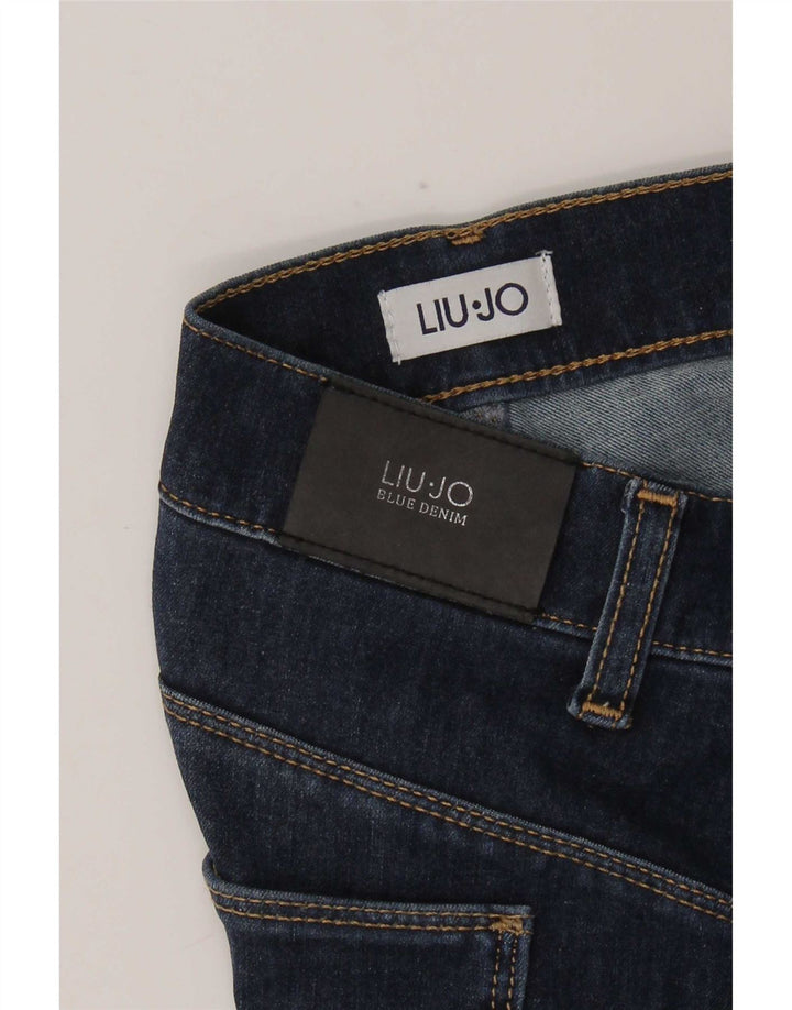 Blugi skinny pentru femei Liu Jo W32 L29 albastru