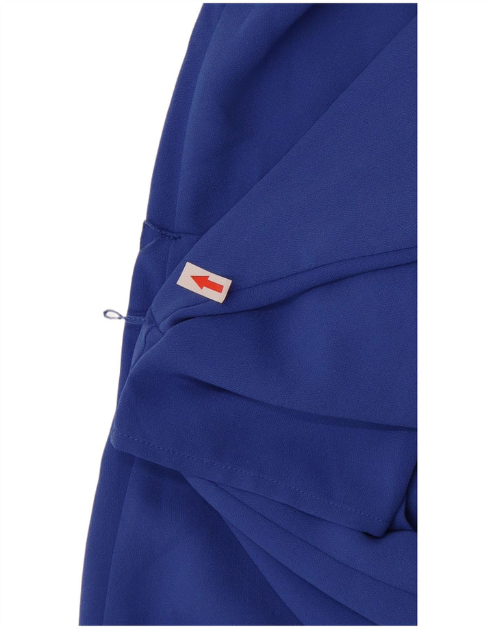 Rochie Oasis pentru femei cu mâneci 3/4, UK 8, poliester albastru mic