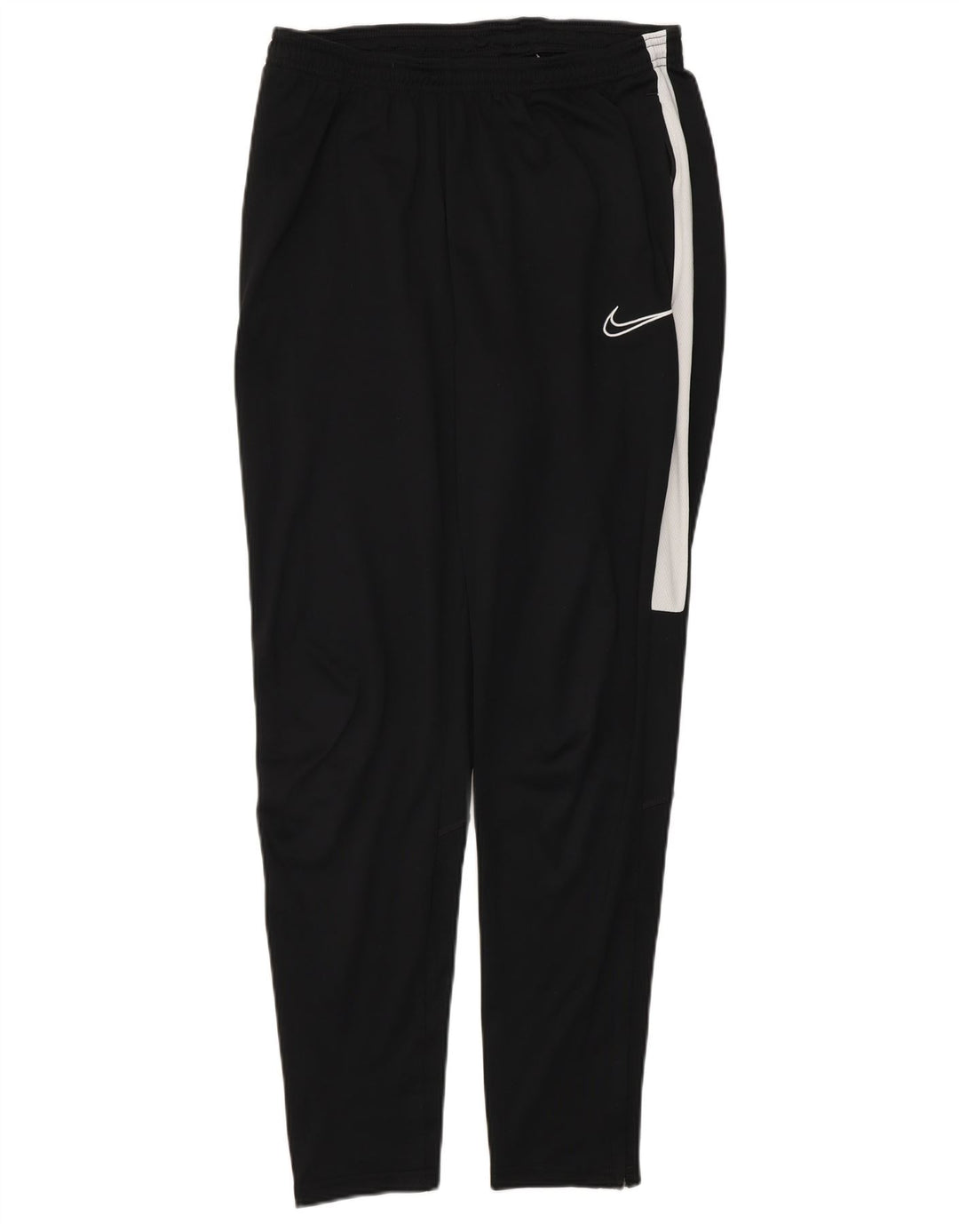 Pantaloni de trening Nike pentru femei UK 12 Poliester cu dungi negre medii