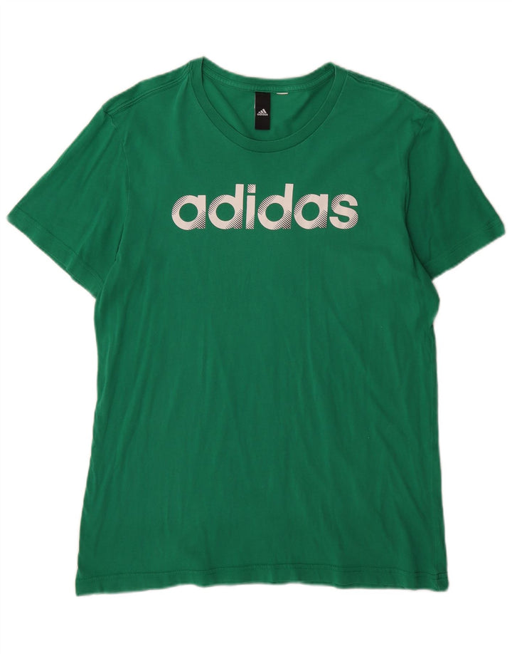 Tricou grafic pentru bărbați Adidas Top Medium Verde