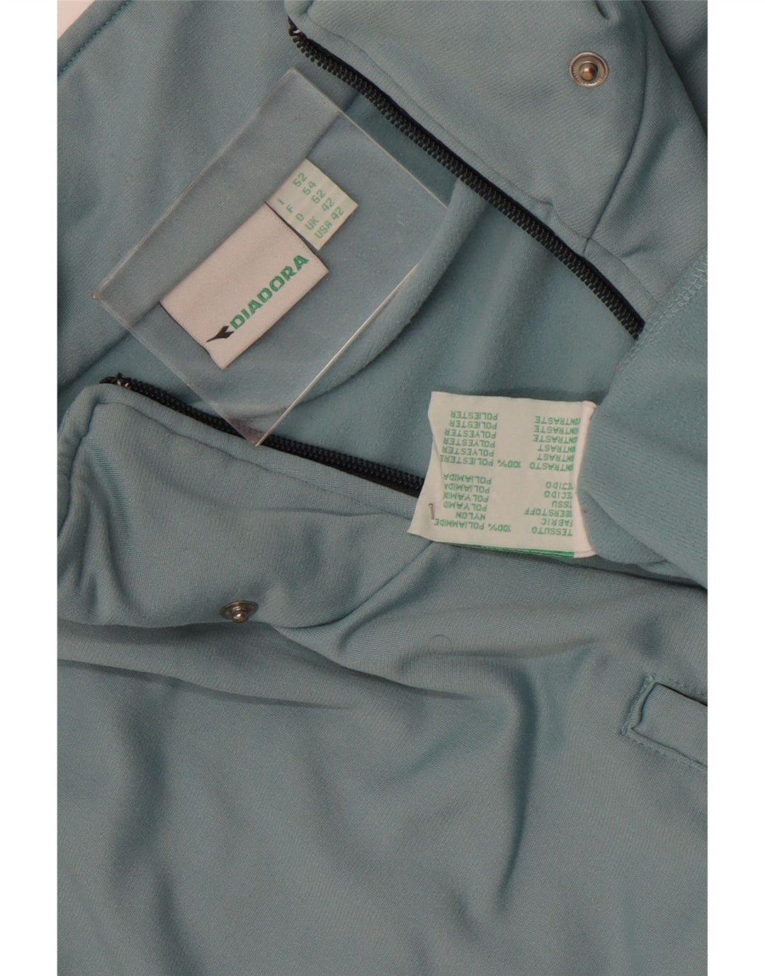 Jachetă de trening pentru bărbați Diadora, mare, albastră, poliamidă