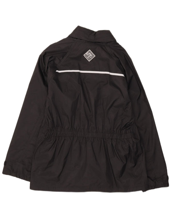 Tucano Urbano Jachetă de ploaie cu glugă pentru bărbați UK 38 Medium Black Nylon