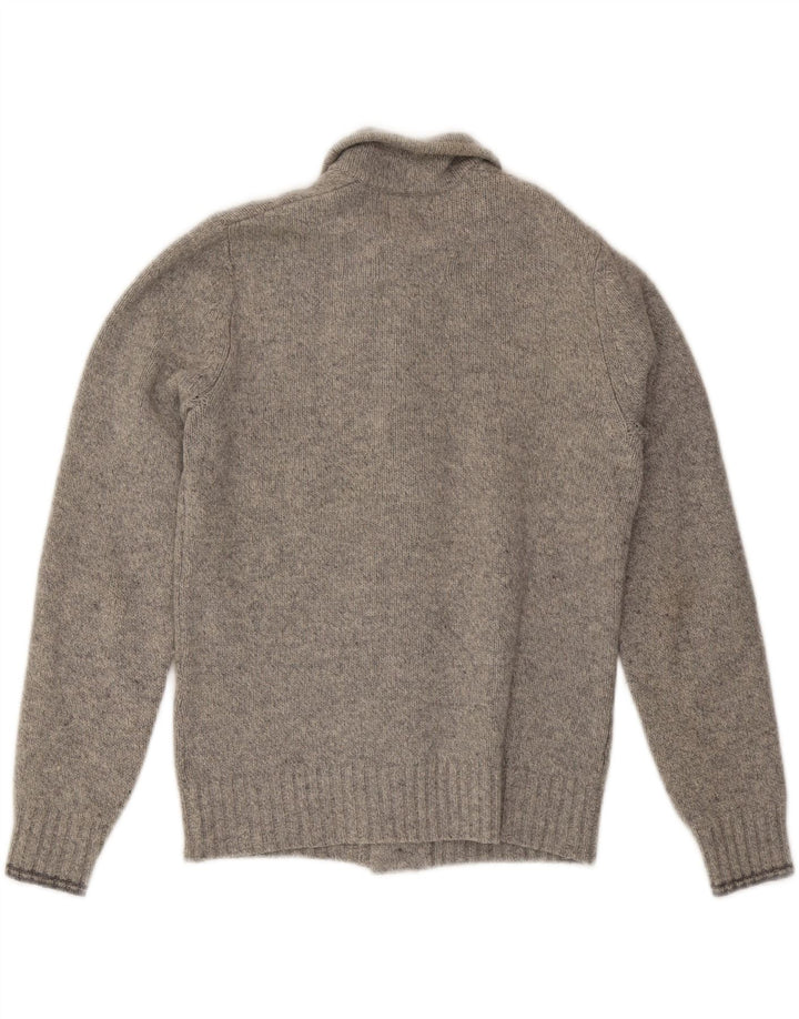 WOOLRICH Pulover cardigan pentru bărbați XS Lână gri