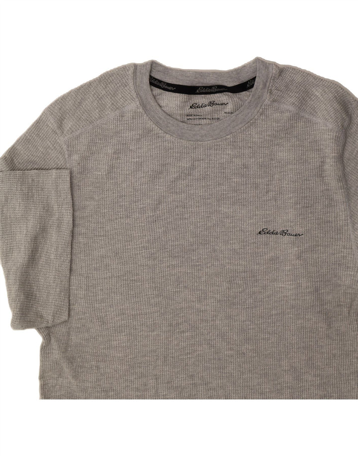 IZOD Mens T-Shirt Top Medium Grey Cotton Vintage Izod and Second-Hand Izod from Messina Hembry 