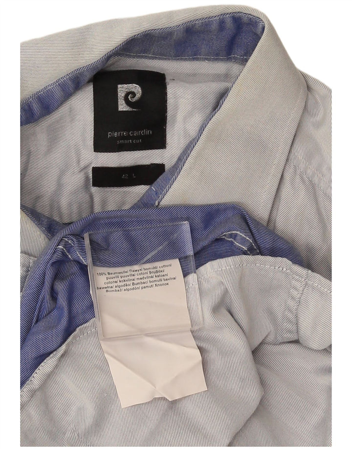 Cămașă pentru bărbați Pierre Cardin Mărimea 42 Bumbac gri mare