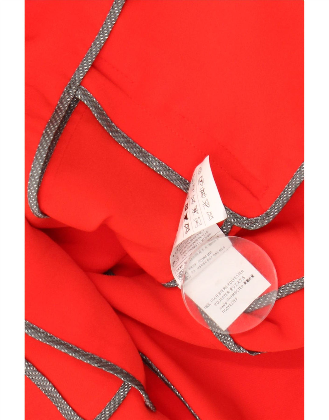 Jachetă blazer pentru femei Sisley cu 4 nasturi UK 10 Poliester portocaliu mic