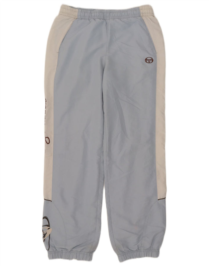 Sergio Tacchini Pantaloni de trening pentru bărbați Joggeri mici, albastru, bloc de culoare