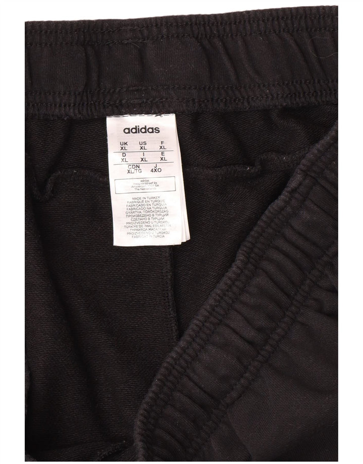 Pantaloni scurți sport pentru bărbați ADIDAS XL, bumbac negru