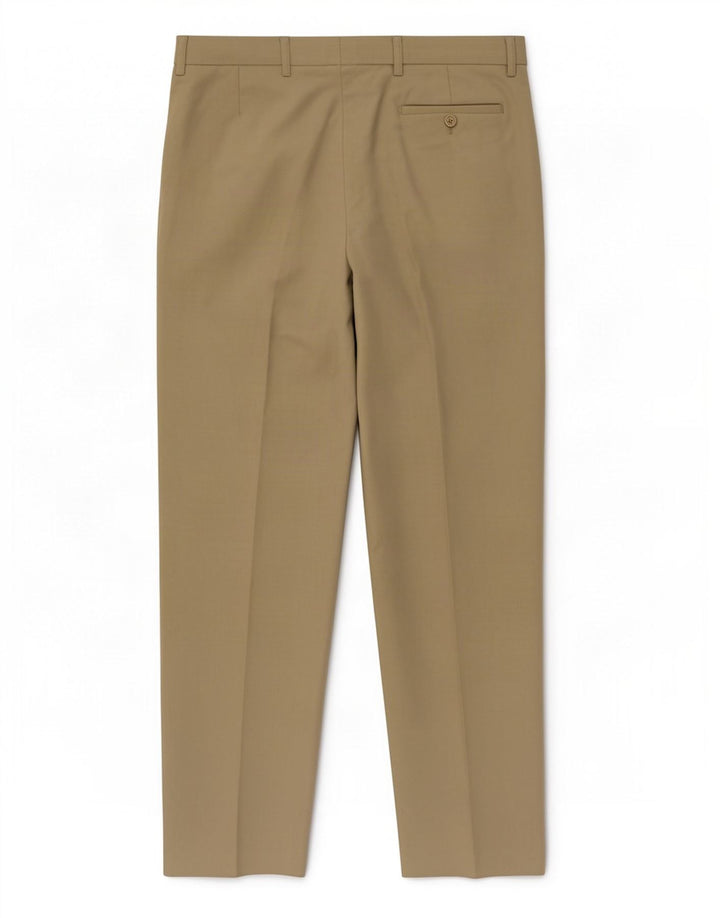 Pantaloni de costum pentru bărbați Marks & Spencer L32 L29 Kaki Poliester