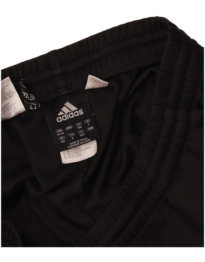 Pantaloni de trening Adidas pentru bărbați Marea Britanie 46/48 XL Poliester negru