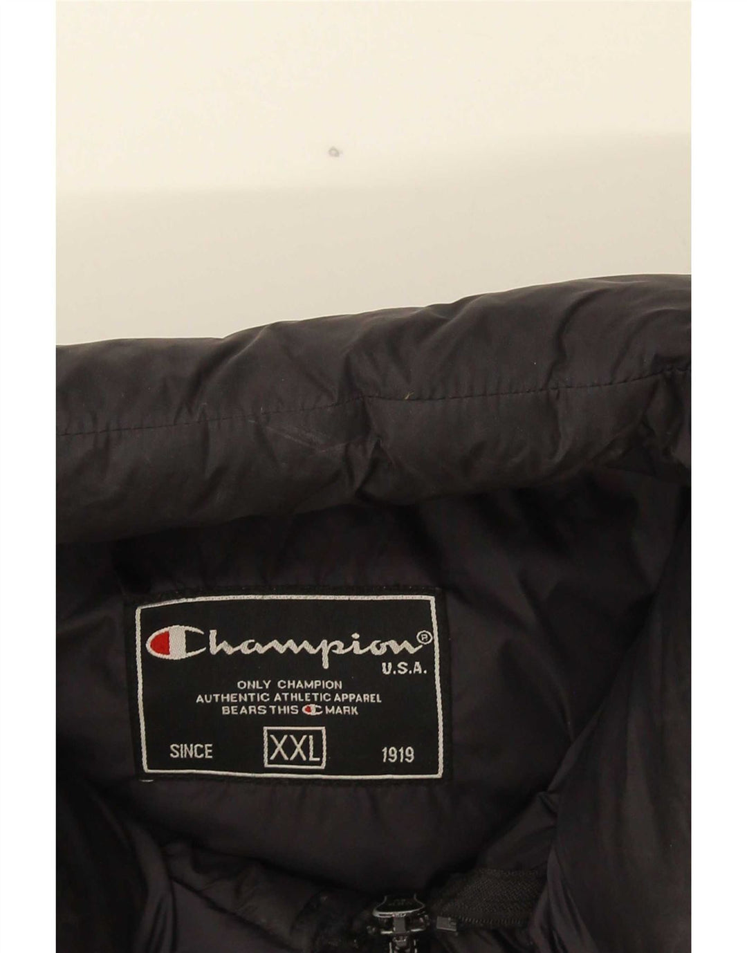 Jachetă căptușită pentru bărbați Champion UK 44 2XL Negru