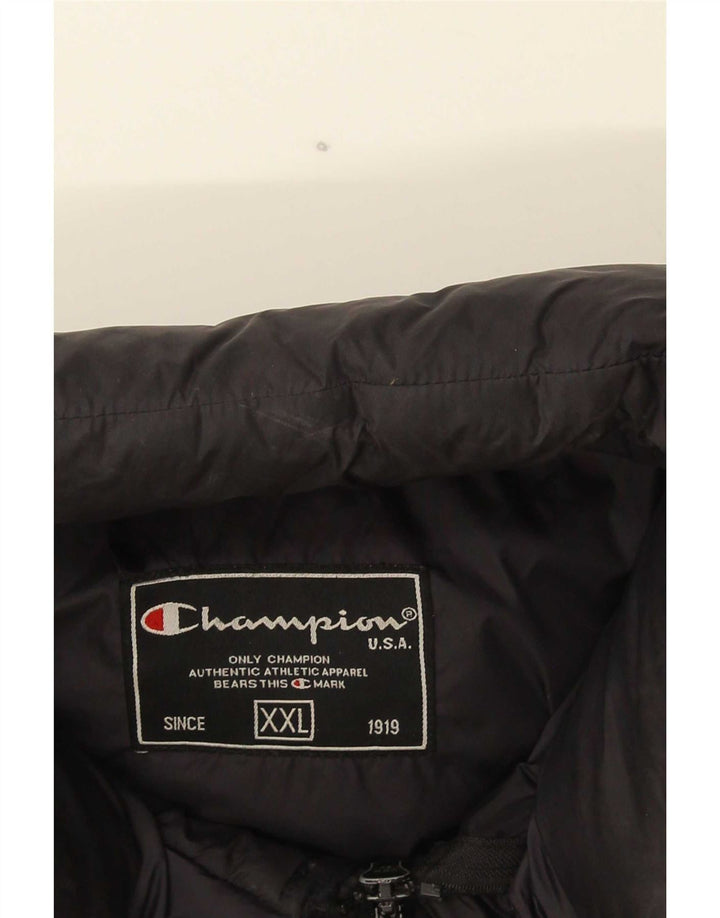 Jachetă căptușită pentru bărbați Champion UK 44 2XL Negru