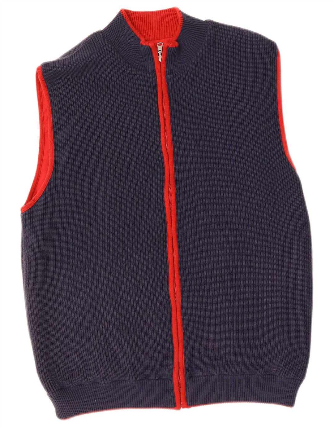 Gilet reversibil pentru bărbați BOGGI IT 52 XL poliacrilic roșu
