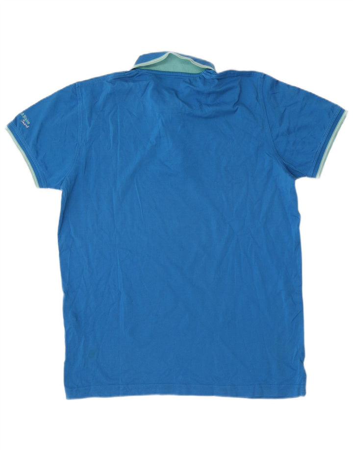Tricou polo Harmont & Blaine pentru bărbați, mare, albastru, bumbac