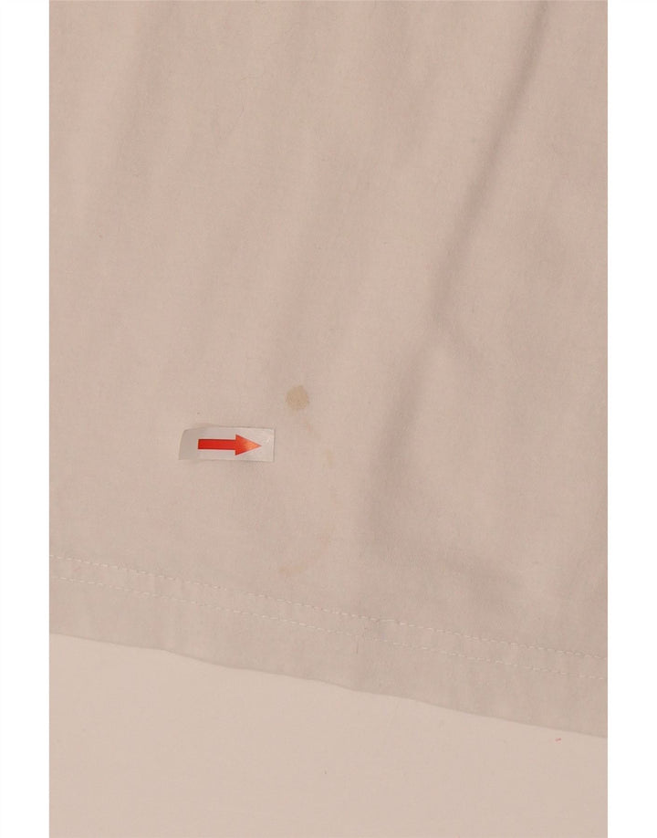 Tricou pentru bărbați Adidas Top mare, alb, bumbac