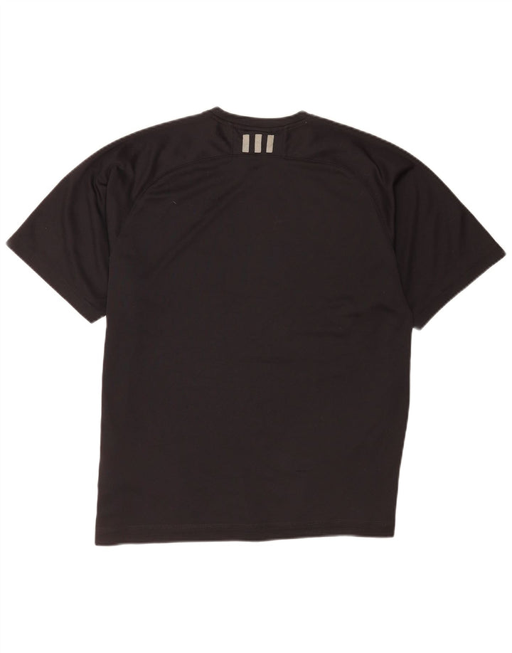 Tricou pentru bărbați Adidas Top mare poliester negru