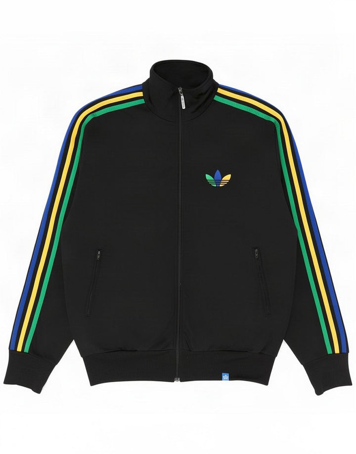 Adidas Mens Trening Top Jacket Small Black Poliester