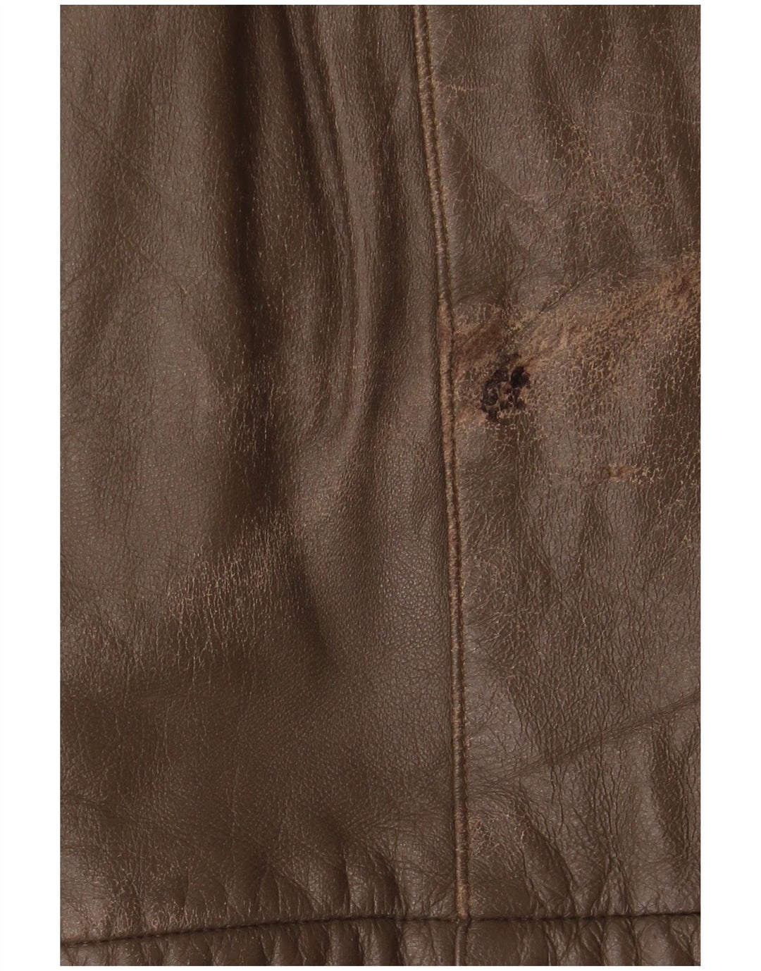 Jachetă din piele vintage pentru bărbați IT 52 XL din piele maro