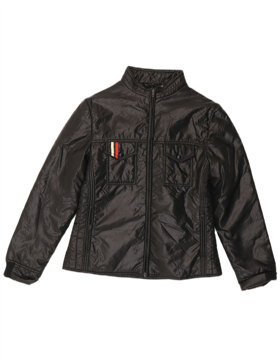 Jachetă căptușită Vintage pentru femei IT 48 XL Negru