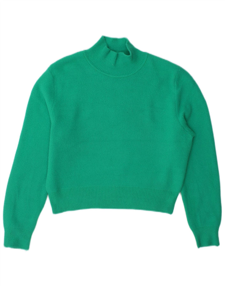 Pulover cu gât țestoasă pentru femei Zara UK 14 verde mediu