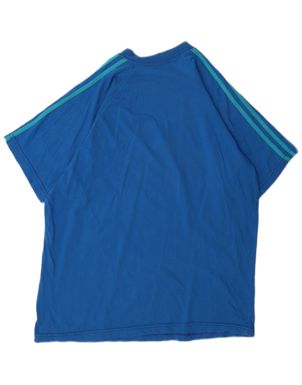 Tricou pentru bărbați Adidas Top Large Blue