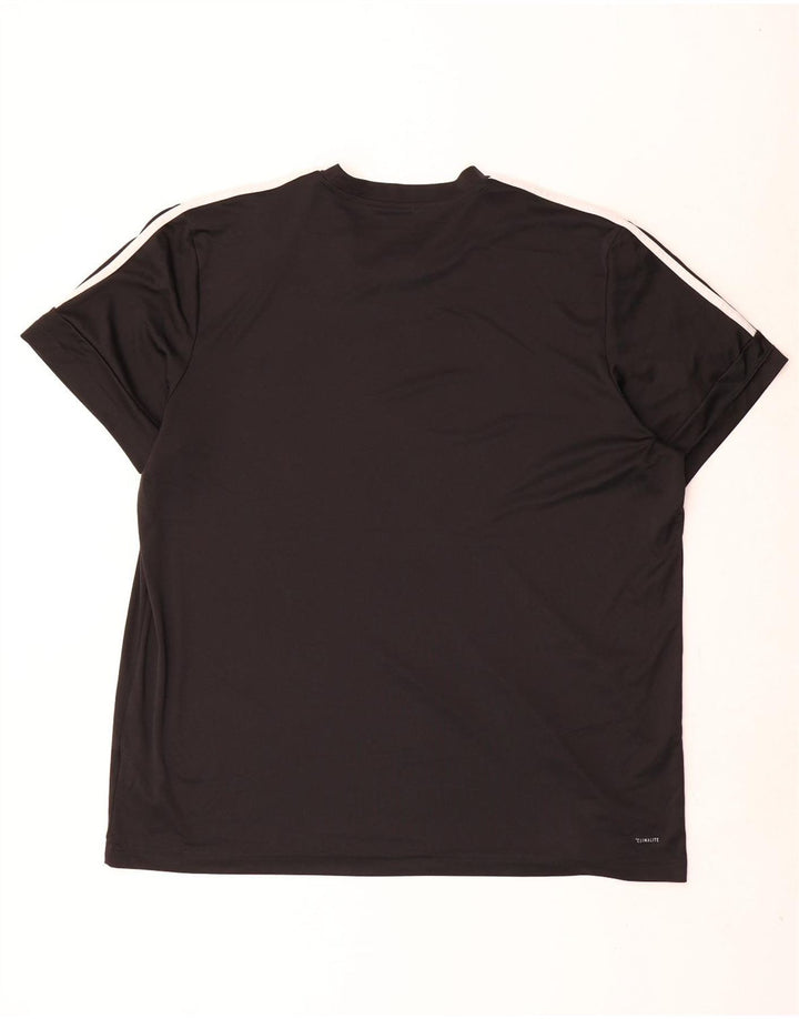 Tricou Adidas Climalite Graphic Top 2XL Negru Poliester
