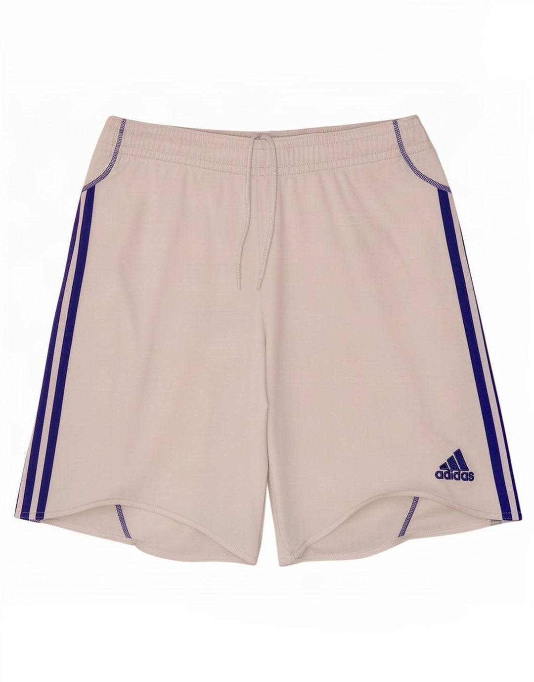 Pantaloni scurți sport Adidas Clima 365 pentru bărbați, poliester alb mediu