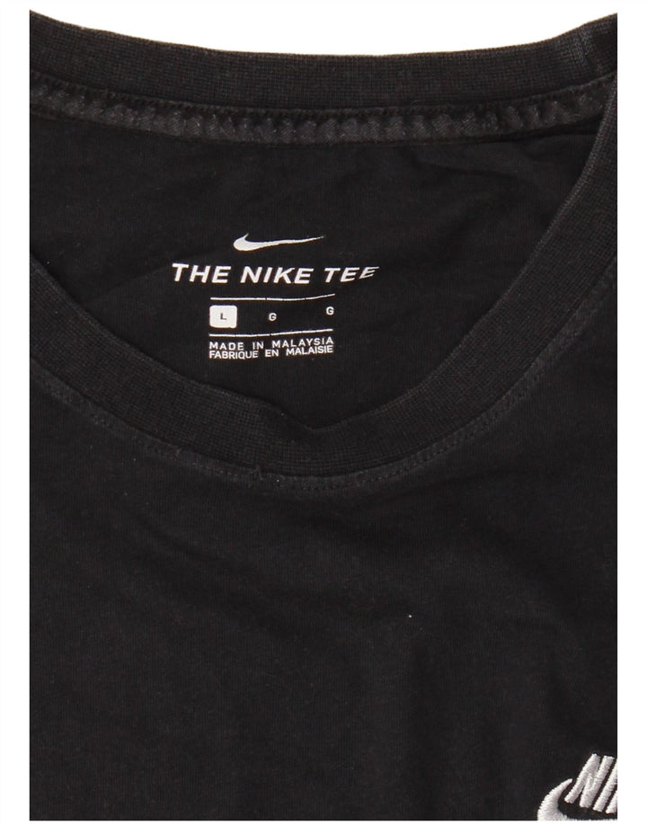 Tricou pentru bărbați NIKE Top mare negru