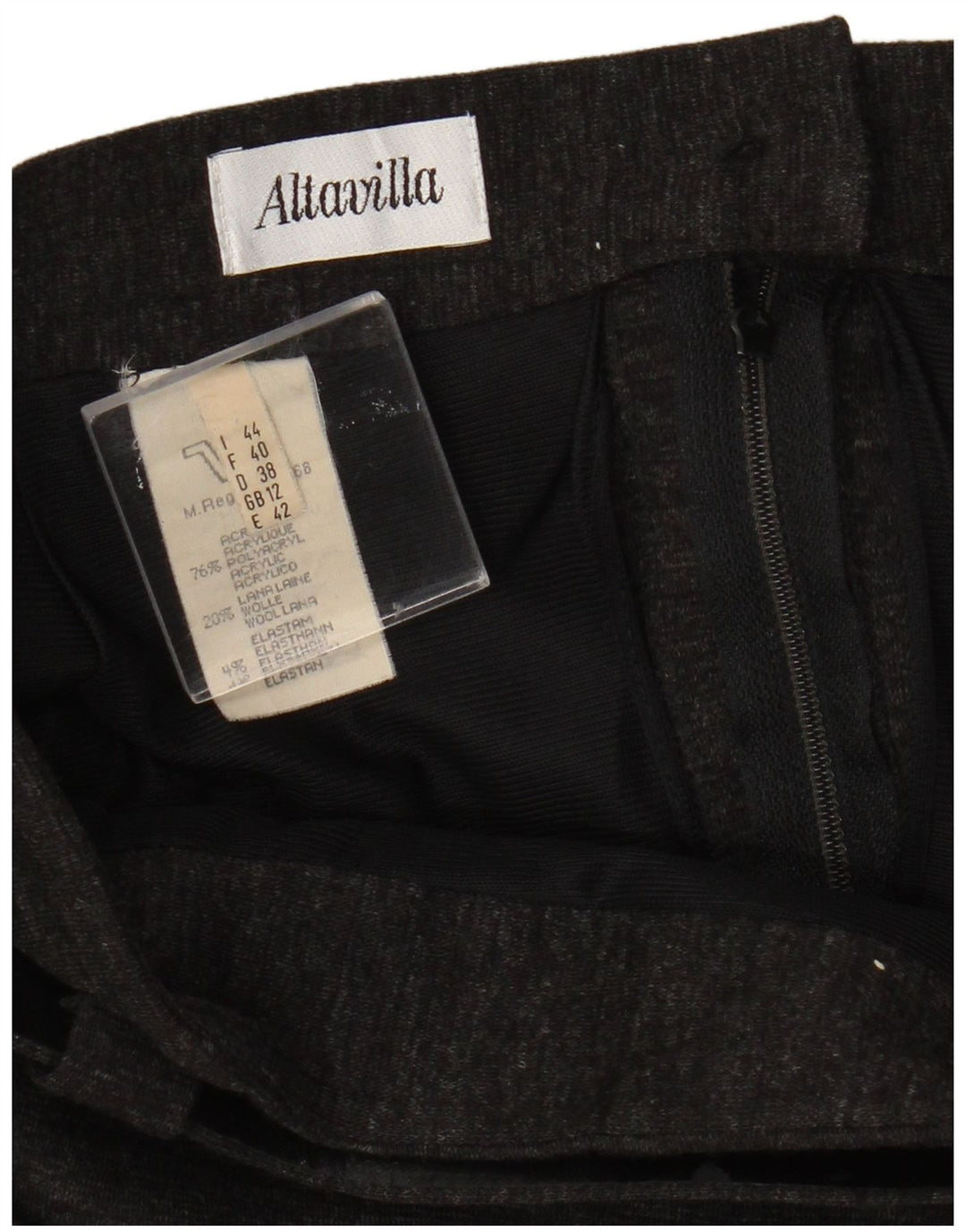 Fusta creion pentru femei Altavilla UK 12 Medium W28 Gri acrilic