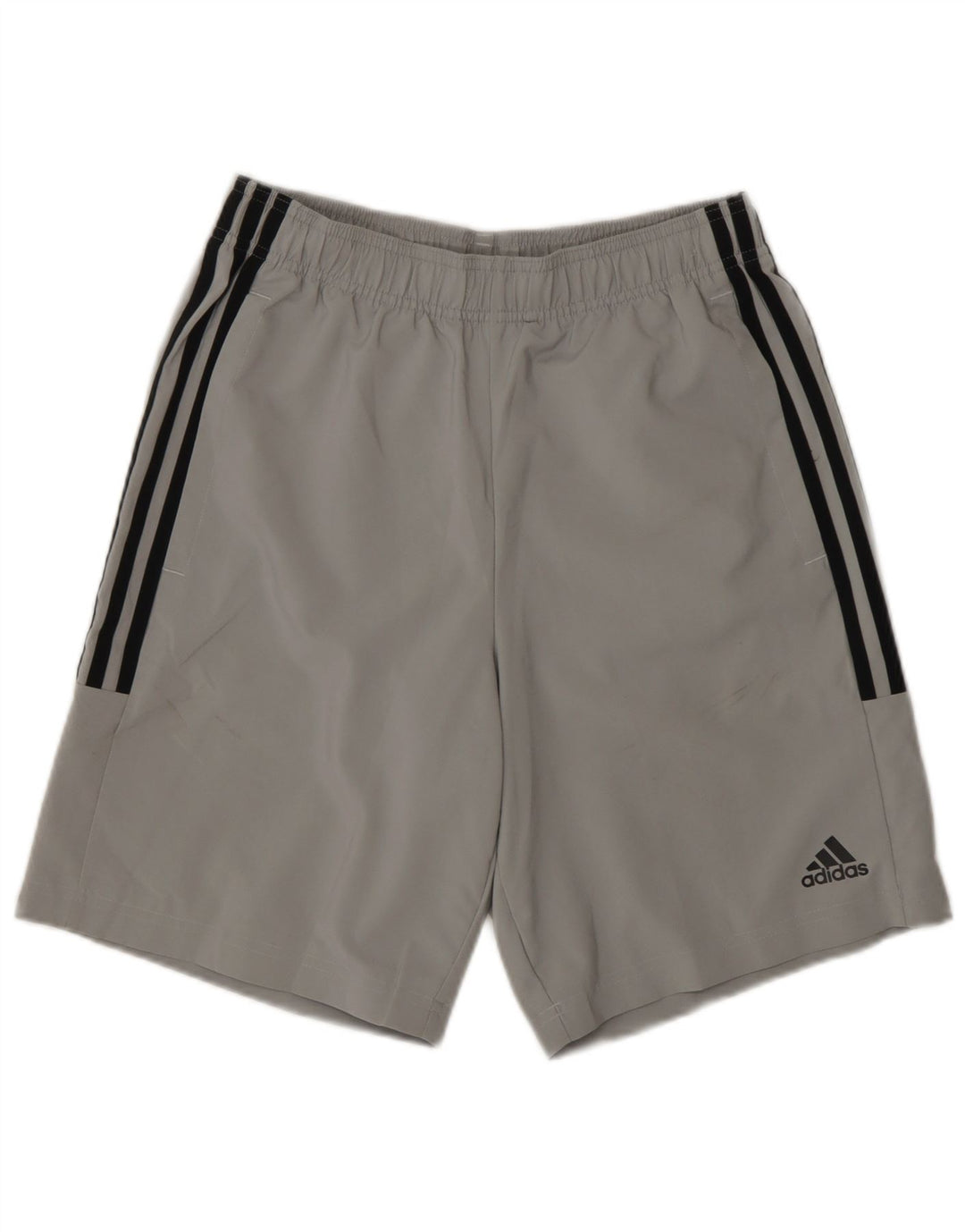 Pantaloni scurți sport pentru bărbați Adidas Mic, gri, poliester