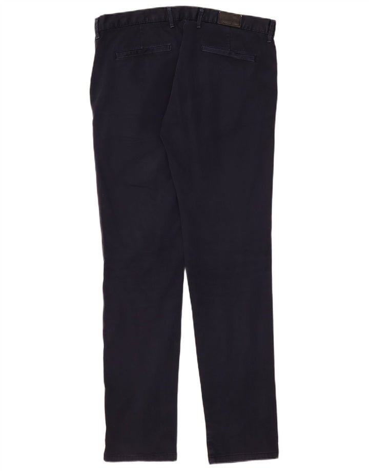 Pantaloni chino slim pentru bărbați ZARA EU 40 Medium W31 L32 Bleumarin