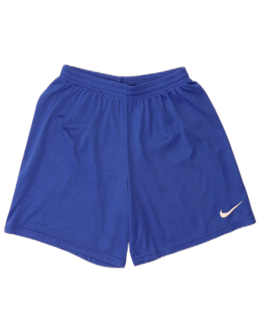 Pantaloni scurți sport Nike pentru băieți 10-11 ani, nailon, albastru mediu