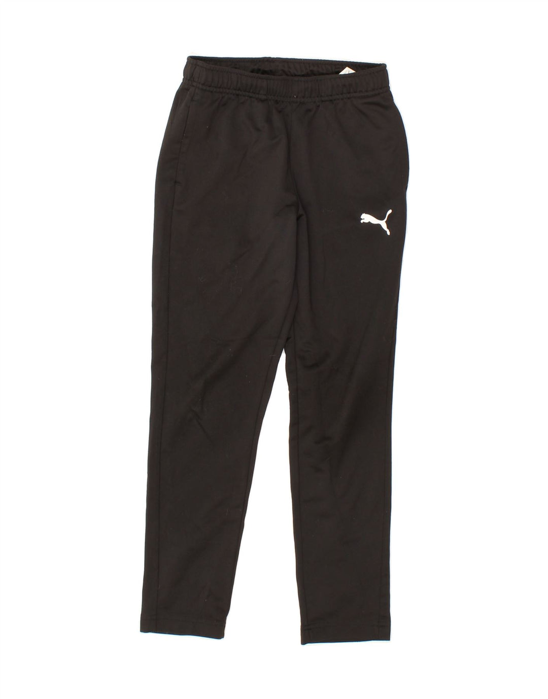 PUMA Boys Tracksuit Trousers 9-10 Years  Black Polyester Vintage Puma and Second-Hand Puma from Messina Hembry 