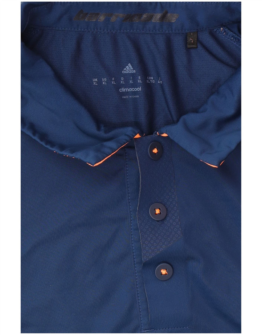 Tricou polo ADIDAS Climacool pentru bărbați XL, albastru