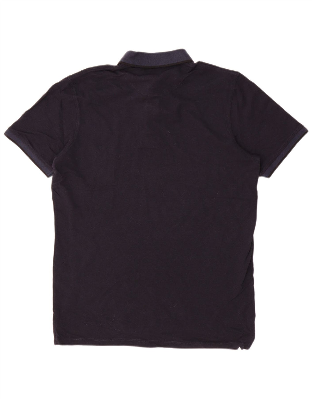Cămașă polo pentru bărbați JACK & JONES XL Bumbac bleumarin