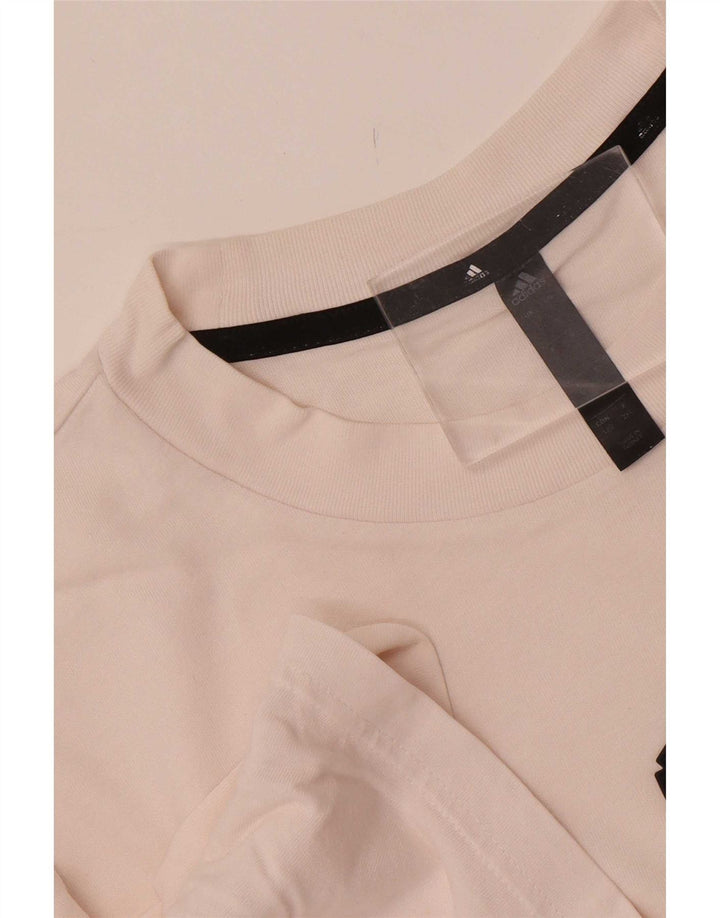 Tricou pentru bărbați Adidas Top Large White