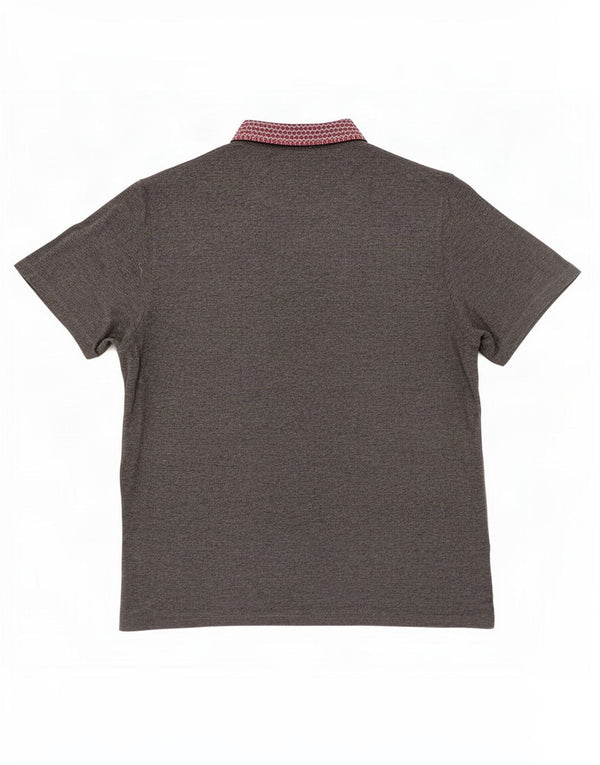 Tricou polo rugby pentru bărbați Ted Baker Mărimea 7 3XL bumbac gri